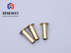 平頭中空黃銅鉚釘