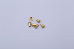 圓頭半空銅鉚釘 (2)